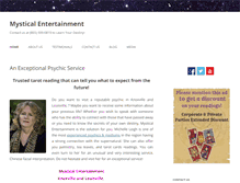 Tablet Screenshot of mystical-entertainment.com